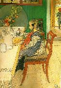 Carl Larsson sjusoverskans dystra Germany oil painting artist